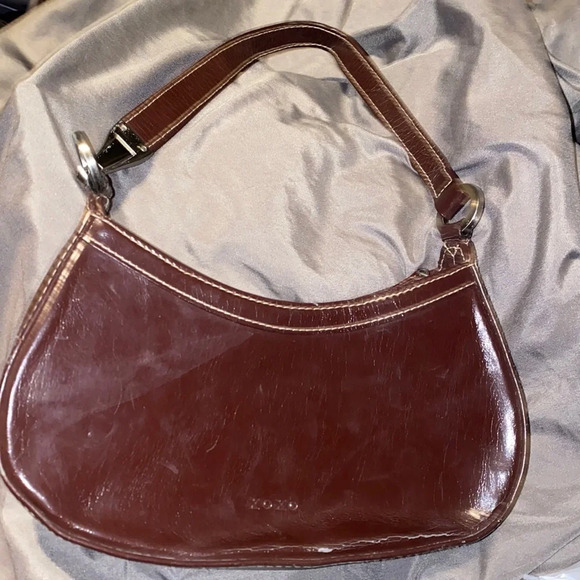 Y2K XOXO brown Banguette  bag - Picture 3 of 12
